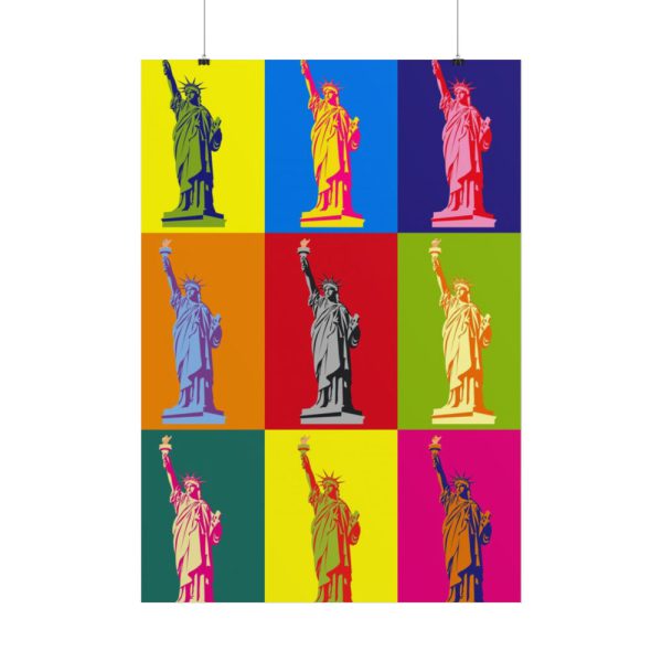 101894-151.jpg Statue Of Liberty Pop Art Poster