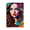 Pop Art Woman Portrait I Poster