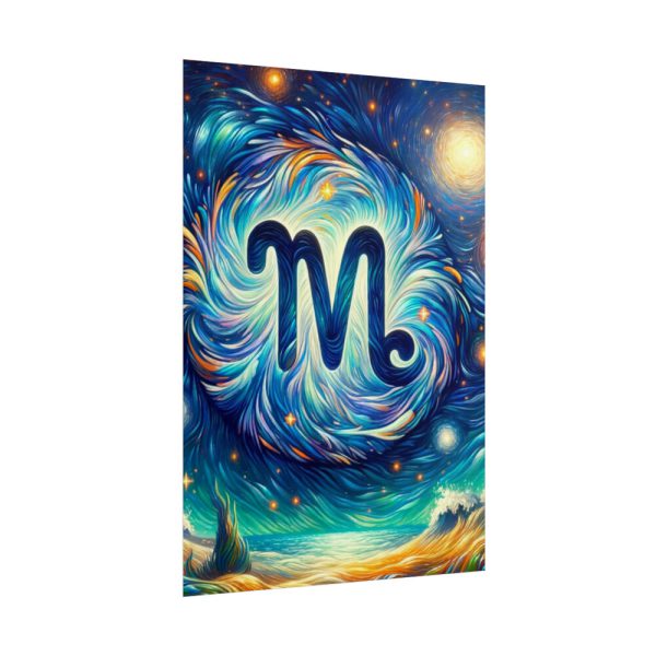 Zodiac Sign of Virgo Poster