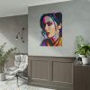 101894-174.jpg Pop Art Woman Portrait II Poster