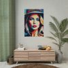 Woman Pop Art Graffiti I Poster