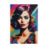 101894-185.jpg Pop Art Woman Portrait III Poster