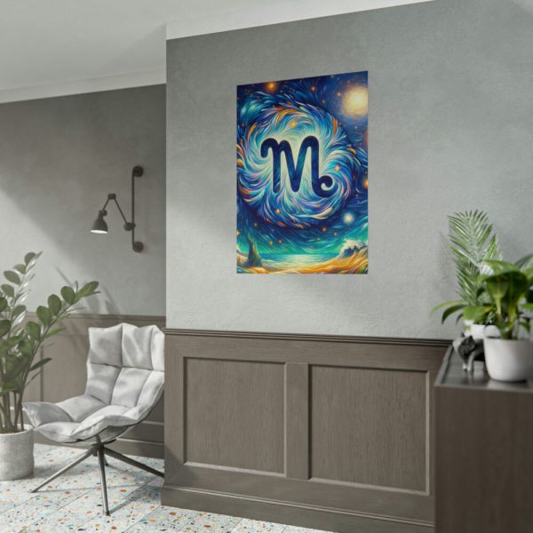 Zodiac Sign of Virgo Poster