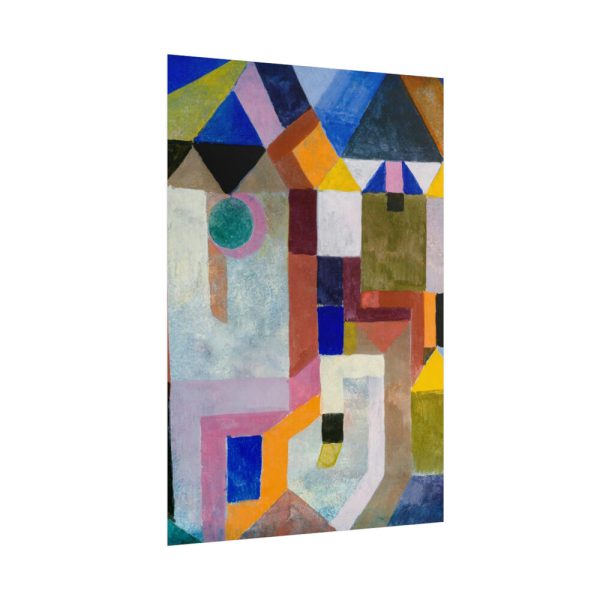 101894-197.jpg Colorful Architecture (1917) by Paul Klee Poster