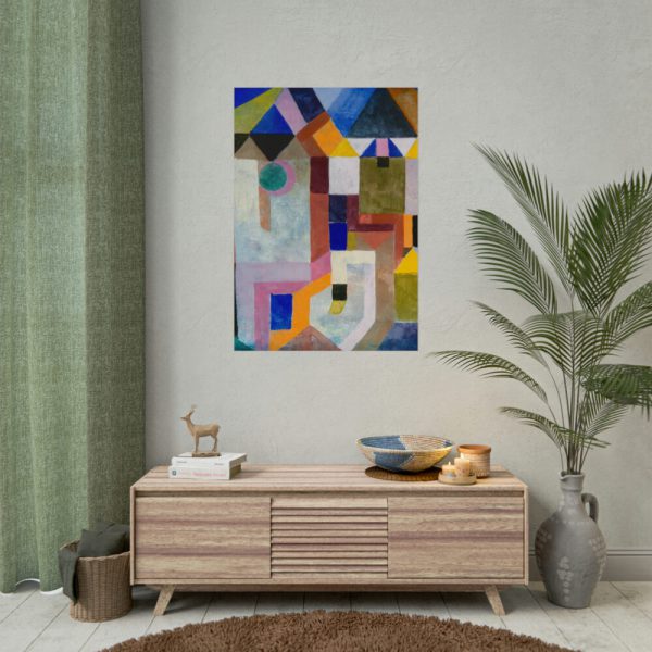 101894-198.jpg Colorful Architecture (1917) by Paul Klee Poster