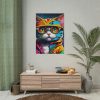101894-243.jpg Cat Pop Art Illustration Graffiti II Poster