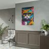 101894-244.jpg Cat Pop Art Illustration Graffiti II Poster