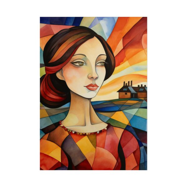 Colorful Mosaic Style Pop Art I Poster