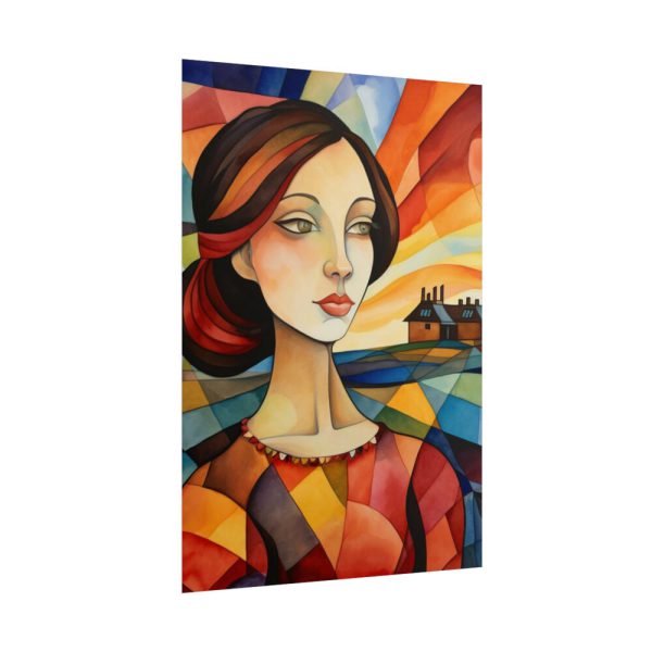Colorful Mosaic Style Pop Art I Poster