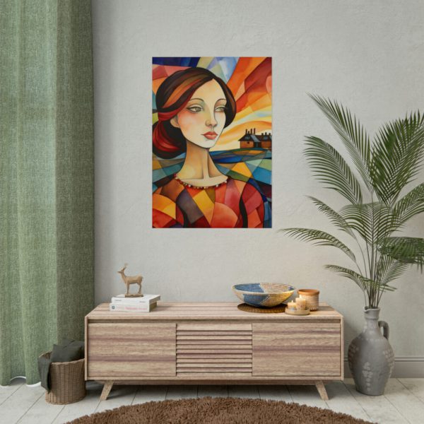 Colorful Mosaic Style Pop Art I Poster