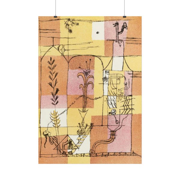 101894-256.jpg In the Spirit of Hoffmann (1921) by Paul Klee Poster