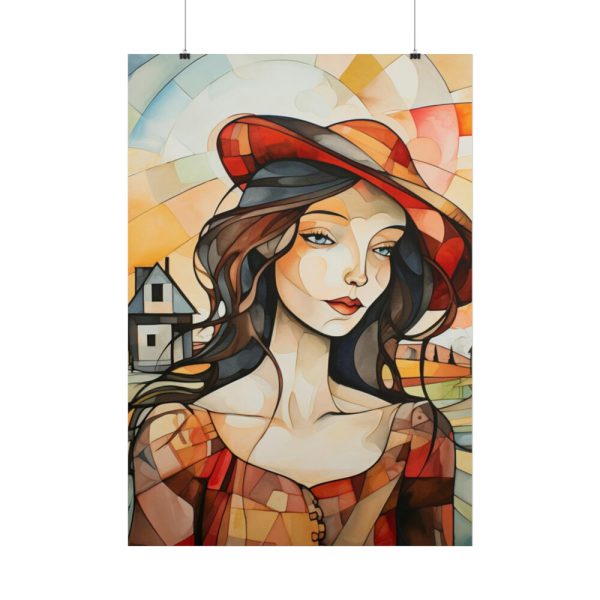 101894-261.jpg Colorful Mosaic Style Pop Art II Poster