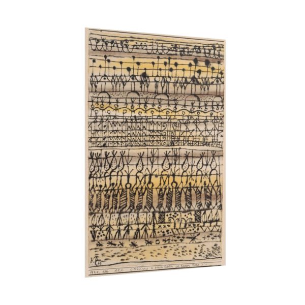 101894-282.jpg ERA. 'Cooling in a Hot Zone Garden' (1924) by Paul Klee Poster