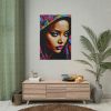 101894-328.jpg Woman Pop Art Graffiti Art IV Poster