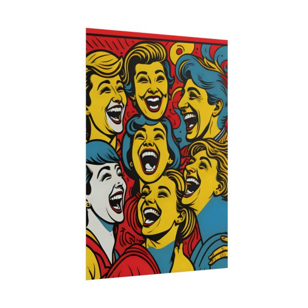 101894-332.jpg Pop Art People Laughing I Poster