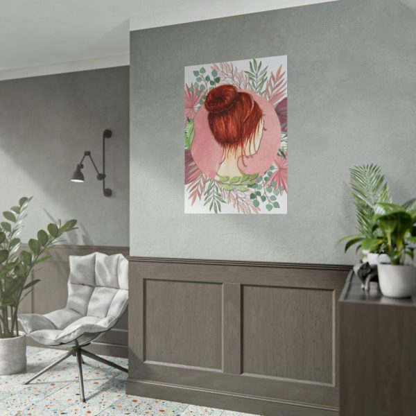 Boho Women Illustration Poster