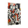 Abstract Crowd Contemporary Art Poster
