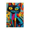 101894-366.jpg Cat Abstract Pop Art Print Poster