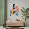 Boho Geometric Art Poster