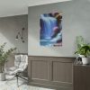 101894-39.jpg Waterfall in Blur Flow Style Poster