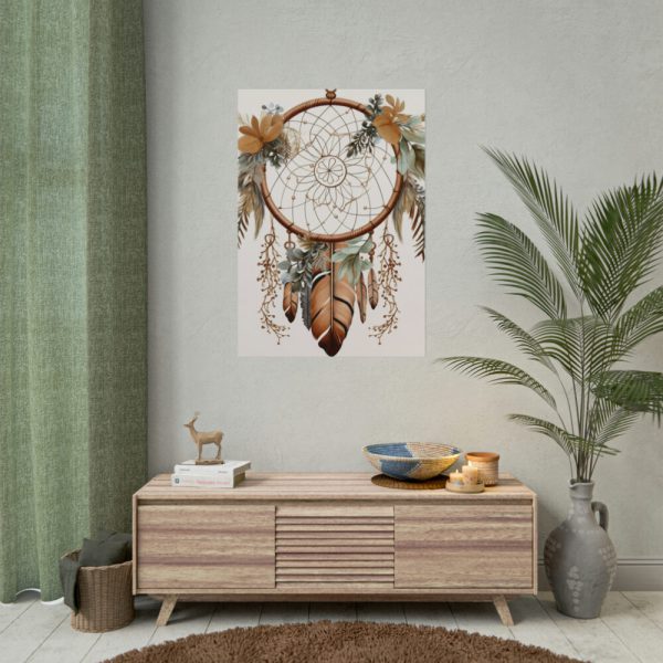 101894-398.jpg Boho Style Wreath Poster