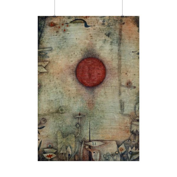 Ad Marginem (1930) by Paul Klee Poster