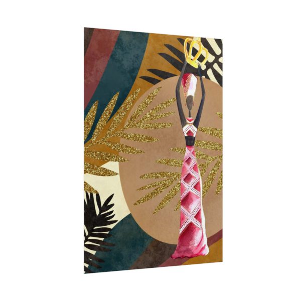 101894-432.jpg Boho Tropical Africa Woman Poster