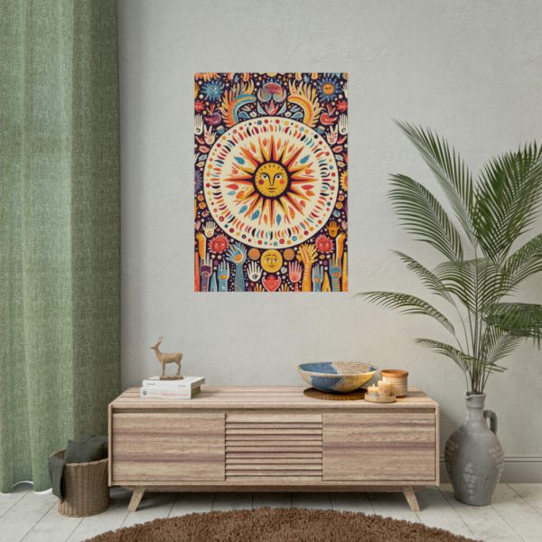 101894-448.jpg Hippie Boho Retro Sun Poster