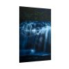 101894-52.jpg Waterfall at Night Poster
