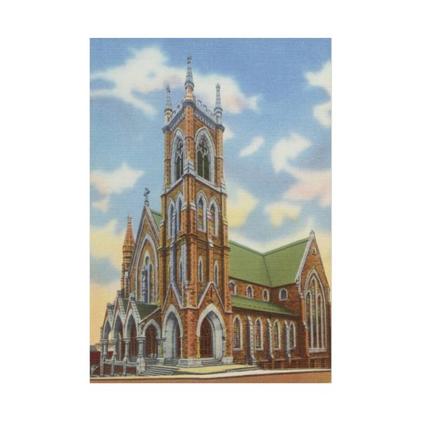 101894-80.jpg St. Paul's Cathedral, Worcester, Mass Poster