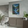 101894-99.jpg Waterfall in Woods Poster