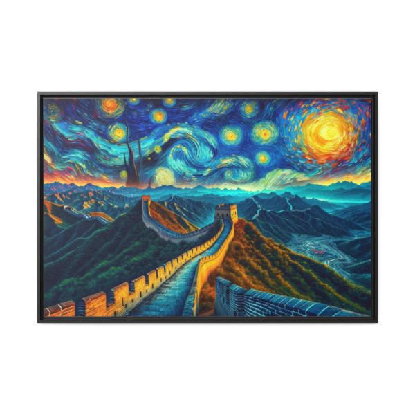 88289-1.jpg Great Wall of China Framed Canvas