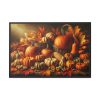 88289-106.jpg Assortment of Pumpkins, Gourds, and Autumn Leaves Framed Canvas
