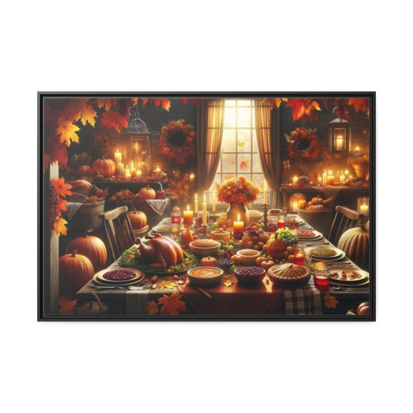 88289-136.jpg Capturing the Spirit of Thanksgiving Framed Canvas