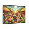 Capturing the Essence of Pongal Framed Canvas