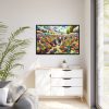88289-178.jpg Lively Atmosphere of Farmers' Market Framed Canvas