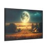 88289-185.jpg Harvest Moon Illuminating a Bountiful Harvest Field Framed Canvas