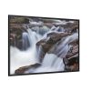 Stream of Water in Rumania Framed Canvas