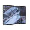 Waterfall River Close Up in France Framed Canvas