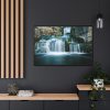 88289-229.jpg Waterfall Tumbling Down From Rocks Framed Canvas