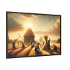 88289-245.jpg Vintage Harvest Scene With Workers Framed Canvas