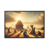 88289-246.jpg Vintage Harvest Scene With Workers Framed Canvas