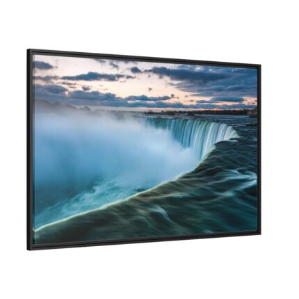 Large Waterfall I Framed Canvas
