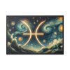 88289-26.jpg Zodiac Sign of Pisces Framed Canvas