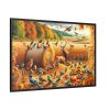 88289-270.jpg Wildlife and Harvest Season Framed Canvas