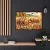 88289-274.jpg Wildlife and Harvest Season Framed Canvas