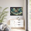 88289-28.jpg Zodiac Sign of Pisces Framed Canvas