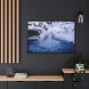 88289-294.jpg Waterfall in Winter Framed Canvas