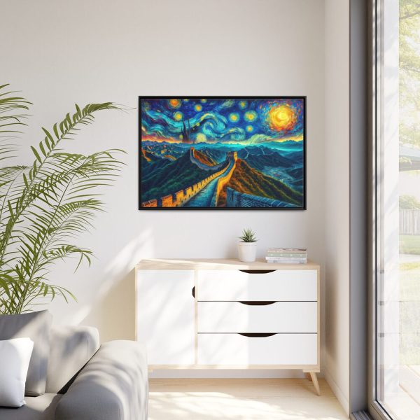 88289-3.jpg Great Wall of China Framed Canvas