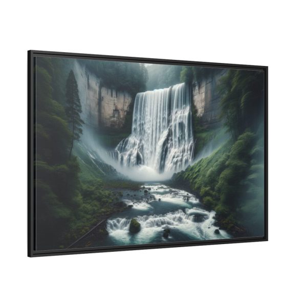 88289-305.jpg Large Waterfall II Framed Canvas